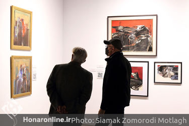 افتتاحیه نمایشگاه آثار مهدی سحابی در موزه هنرهای معاصر تهران