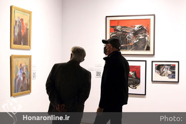 افتتاحیه نمایشگاه آثار مهدی سحابی در موزه هنرهای معاصر تهران