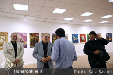 افتتاحیه نمایشگاه دفاع مقدس در خانه هنرمندان