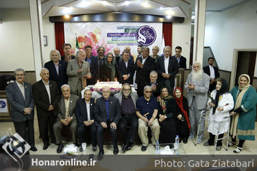 جشن تولد هنرمندان پیشکسوت متولد شهریور ماه در باغ زیبا 