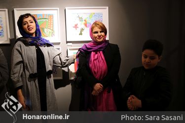 نمایشگاه گروهی کودکان با نام  "افسون کودکانه رنگ" در گالری ژاله