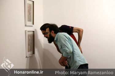 نمایشگاه نقاشی علی نادری در گالری دنا