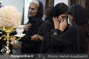 مراسم ختم زنده‌یاد نادر افشاری هنرمند نقاش و مجسمه‌ساز