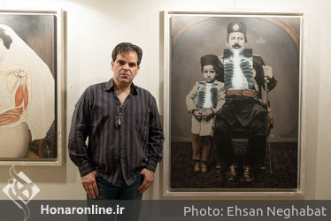 نمایشگاه نقاشی‌های هادی فراهانی در گالری گلستان