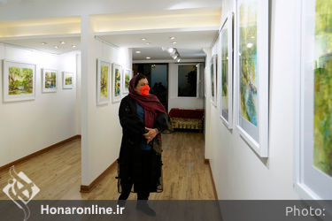 نمایشگاه نقاشی‌های نرگس عباسی در نگارخانه بهارک