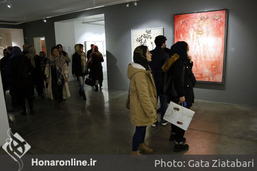 نمایشگاه آثار آزاده رزاق‌ دوست در گالری شیرین