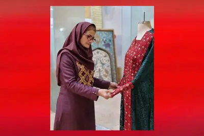 توسعه فعالیت و توانمندسازی سوزن‌دوزان بلوچ در اولویت برنامه‌های یک گروه هنری | روایت عرب‌علیدوستی از نمایشگاه سوزن‌دوزی بلوچ