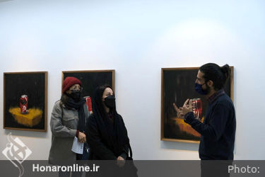 نمایشگاه نقاشی «فاران پیر جمالی» با عنوان «همشکلی تحمل ناپذیر هستی»  در گالری ژاله
