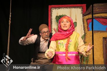 نمایش "گیسو طلا" در کانون پرورش فکری کودکان و نوجوانان