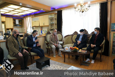تقدیر از کیومرث قورچیان توسط موسسه هنرمندان پیشکسوت، شورای شهر و شهرداری