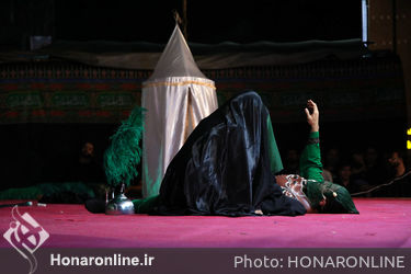 تعزیه خوانی سیدالشهدا (ع) در میدان ولیعصر