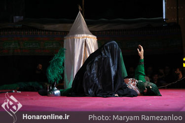 تعزیه خوانی سیدالشهدا (ع) در میدان ولیعصر