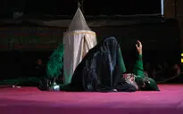 تعزیه خوانی سیدالشهدا (ع) در میدان ولیعصر