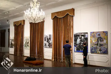 افتتاحیه نمایشگاه نقاشی های سروناز سلطانی در گالری موزه هنرهای زیبا