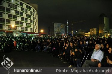 اجراي تعزيه در ميدان وليعصر