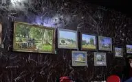 افتتاح نمایشگاه نقاشی در کافه هنر بندرگز