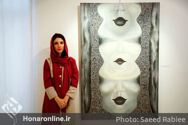 نمایشگاه نقاشی های شقایق ماندگار در گالری هفت ثمر