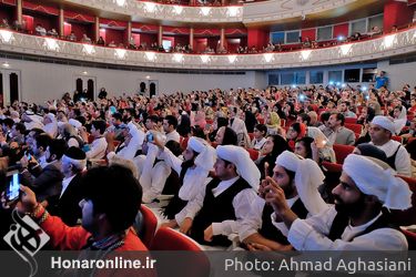 اختتامیه سومین جشنواره آواها و نواهای رضوی در تالار وحدت