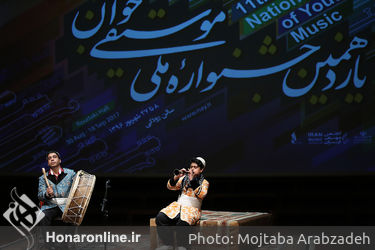 اجرای موسیقی لرستان در هفدهمین روز جشنواره ملی موسیقی جوان در تالار رودکی