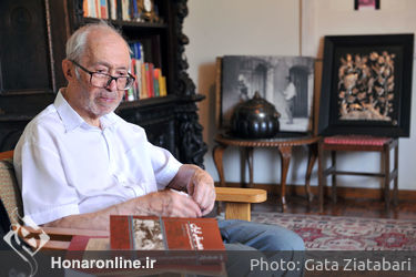دیدار سید مجتبی حسینی از امیراشرف آریان پور
