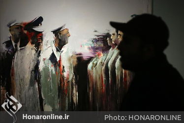 نمایش نقاشی امیرحسین زنجانی در گالری محسن 