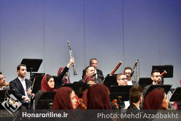 اجرا اکستر ملی ایران به رهبری میهمان سهراب کاشف در تالار وحدت