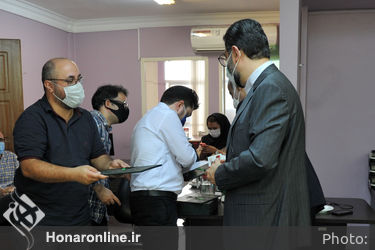 بازدید معاون امور هنری وزارت ارشاد و مدیرعامل بنیاد رودکی از هنرآنلاین