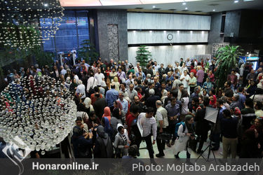 حاشیه آیین بزرگداشت نوزدهمین جشن خانه سینما