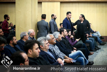 مراسم ختم زنده‌یاد بهنام صفوی در مسجد جامع شهرک غرب