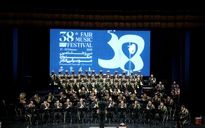 ارکستر «رزم نوازان دفاع مقدس» در  سی و هشتمین جشنواره موسیقی فجر - تالار وحدت