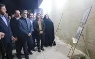 بازدید وزیر فرهنگ و ارشاد اسلامی از نمایشگاه عکس سوگواره تعزیه در لامرد