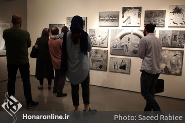 نمایشگاه آثار حامد صحیحی در گالری طراحان آزاد