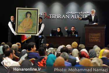 نهمین حراج تهران "هنر کلاسیک و مدرن ایران " /2
