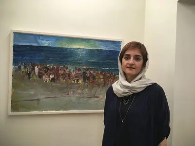 تصویری زیبا از مرگ / روایت نجمه کزازی از نمایشگاه "پیش‌بینی پاییز" در گالری این‌جا 