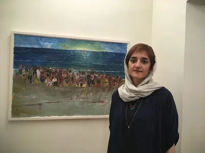 تصویری زیبا از مرگ / روایت نجمه کزازی از نمایشگاه "پیش‌بینی پاییز" در گالری این‌جا 