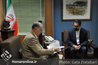 دیدار رئیس کنسرواتوار چایکوفسکی موسکو با معاون هنری