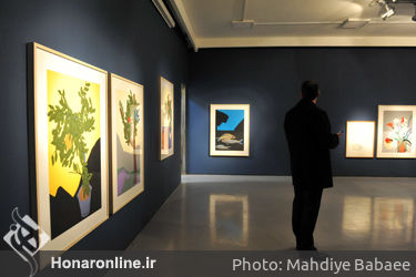 نمایشگاه آثار پروانه اعتمادی در گالری طراحان آزاد