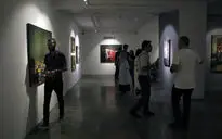نمایشگاه نقاشی امیر راهساز در گالری شیرین