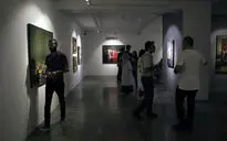نمایشگاه نقاشی امیر راهساز در گالری شیرین