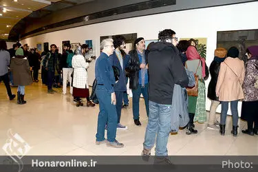 افتتاحیه ششمین دوسالانه نقاشی دامونفر