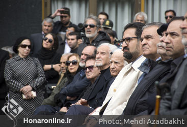 تشییع پیکر جمشید مشایخی