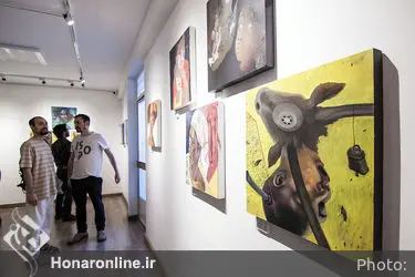 نمایشگاه گروهی "روی دیگر پنجره" در گالری دارگون