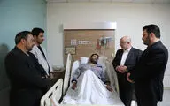 عیادت علی مرادخانی از غلامرضا صنعتگر 
