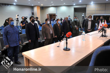 نشست خبری سومین جشنواره سراسری تئاتر سردار آسمانی در تئاتر شهر