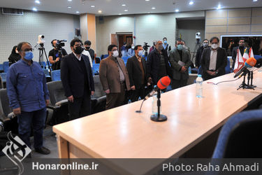 نشست خبری سومین جشنواره سراسری تئاتر سردار آسمانی در تئاتر شهر