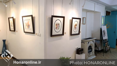 نمایشگاه نقاشی «روایت آب و رنگ»  آثار شیوا فضلی در نگارخانه گلهای داودی
