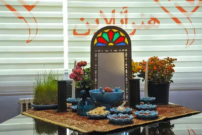 سفره هفت سین هنرآنلاین میزبان بزرگان هنر و جوانان هنرمند