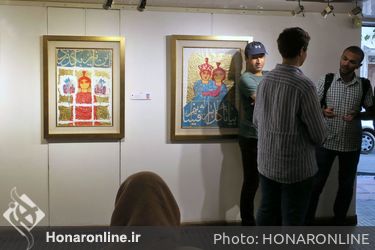 نمایشگاه نقاشی‌های علی قهرمانی در گالری سیحون