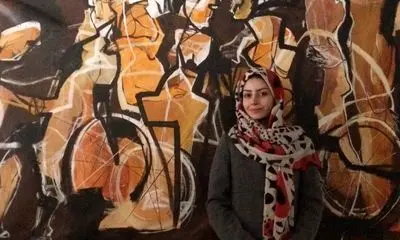 سلطانی: "تمام ناتمام من" جزئیات ناخودآگاه من بر روی بوم است


