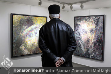 نمایشگاه آثار علیرضا آسانلو در گالری مژده 